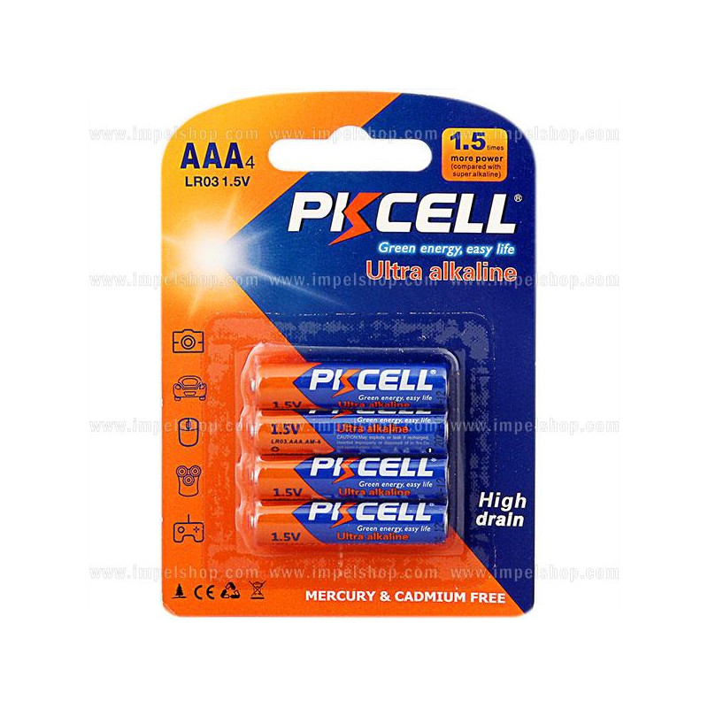 PKCELL AAA LR03...