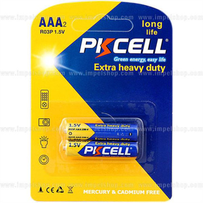 PKCELL AAA R03P Heavy Duty...