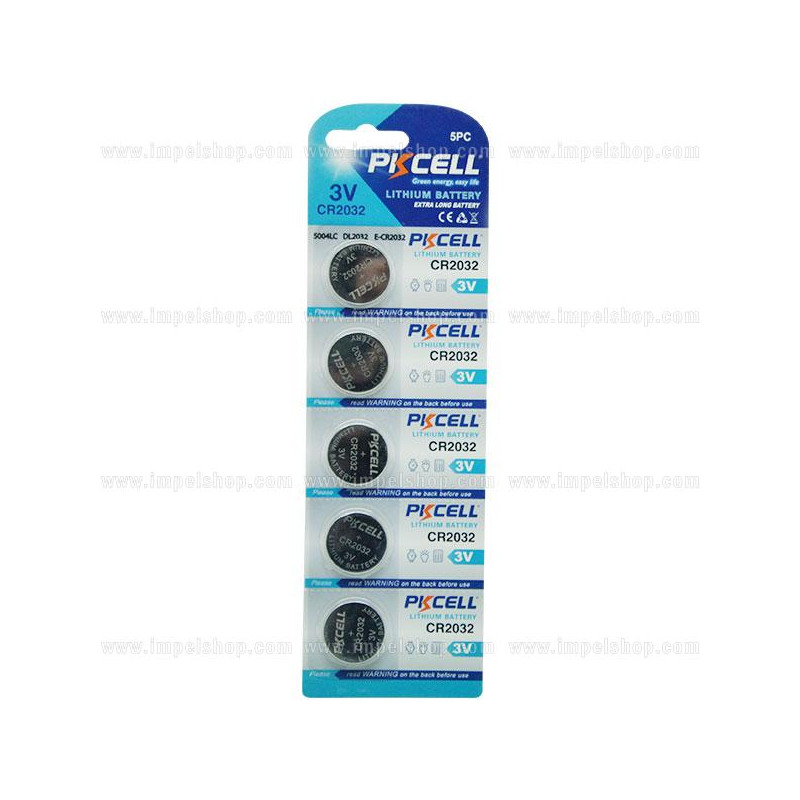 PKCELL CR2032 3V...
