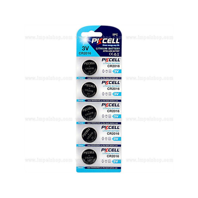 PKCELL CR2016 3V...