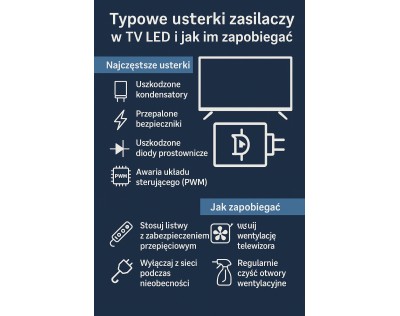 Typische Fehler von Netzteilen in LED-Fernsehern und wie man ihnen vorbeugt